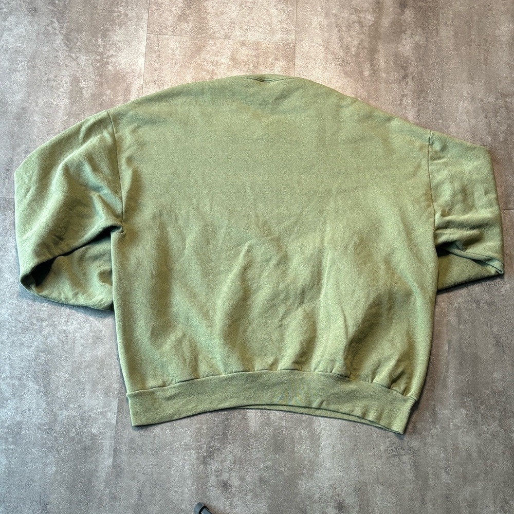 Vintage JERZEES Ocean City Maryland Sweater Mens XL Green - Picture 2 of 3
